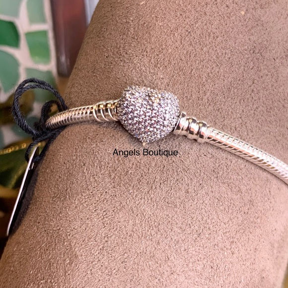 Pandora Pave’ Heart Bracelet - Picture 4 of 6